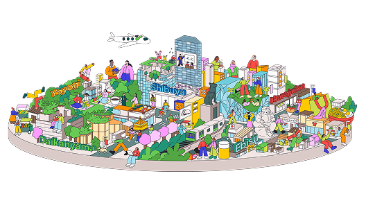 広域渋谷圏での取り組み